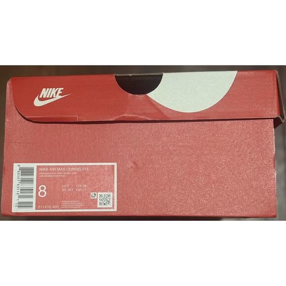 NEW Nike Air Max Correlate Obsidian Cool Grey 511416-400 Men's Size Multi - Picture 7 of 7